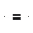 Parallax Bathroom Vanity & Sconce 18in Black