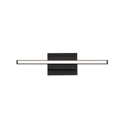 Parallax Bathroom Vanity & Sconce 18in Black