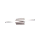 Parallax Bathroom Vanity & Sconce 24in Brushed Nickel