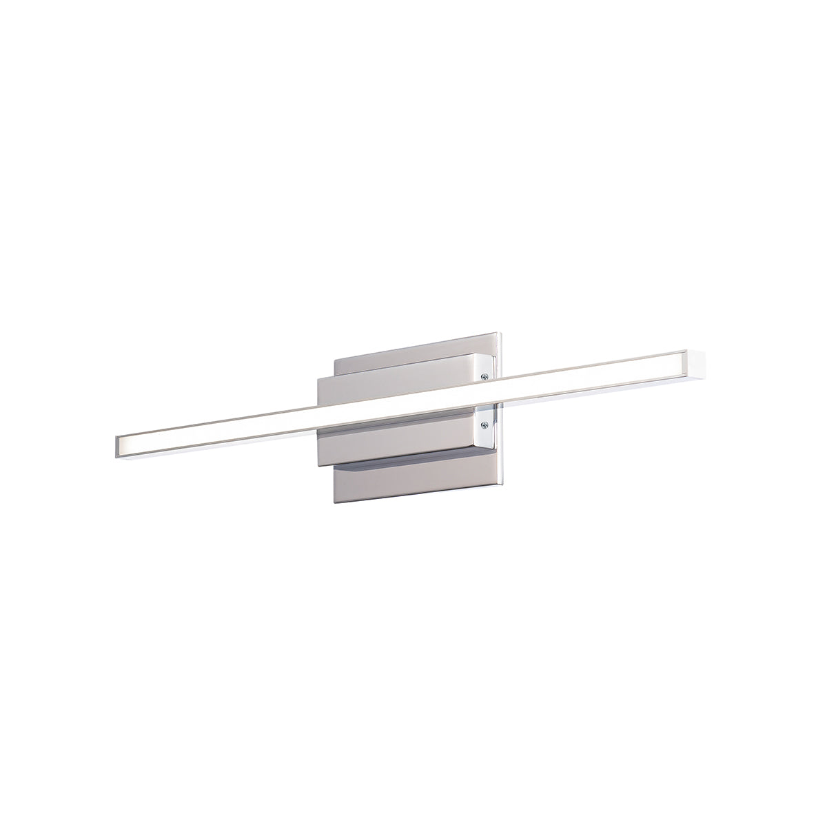 Parallax Bathroom Vanity & Sconce 24in Chrome