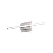 Parallax Bathroom Vanity & Sconce 24in Chrome