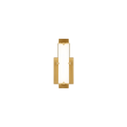 Carlisle Sconce 11in Aged Brass