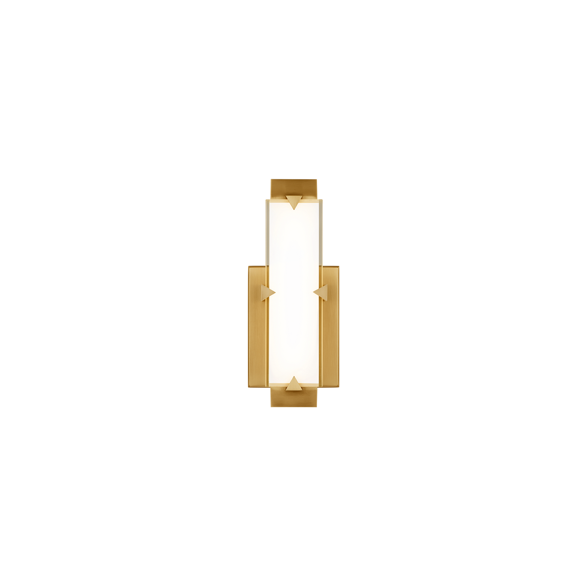 Carlisle Sconce 11in Aged Brass
