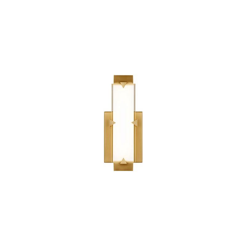 Carlisle Sconce 11in Aged Brass