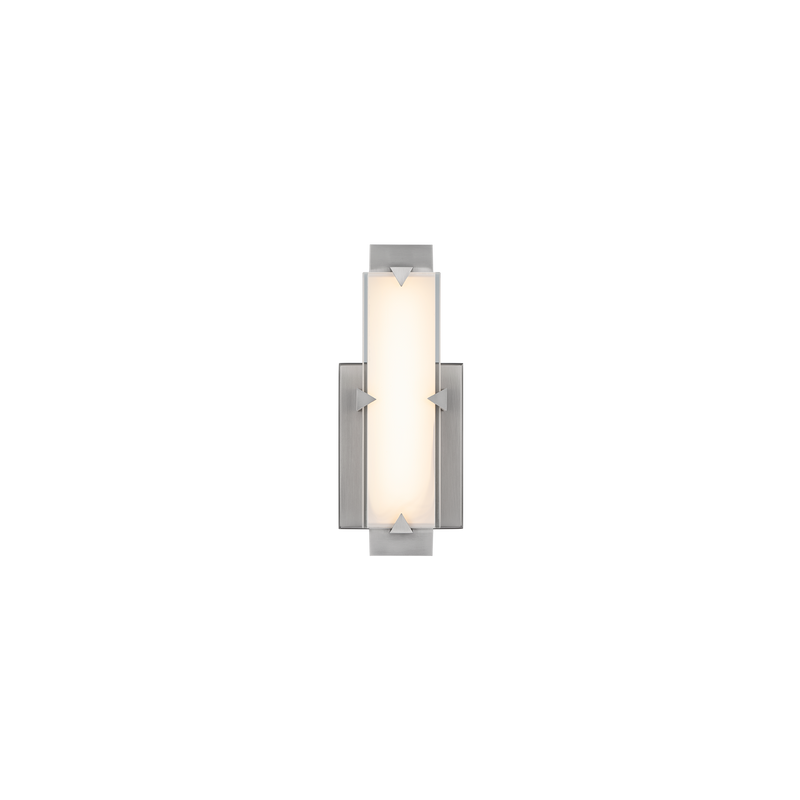 Carlisle Sconce 11in Brushed Nickel