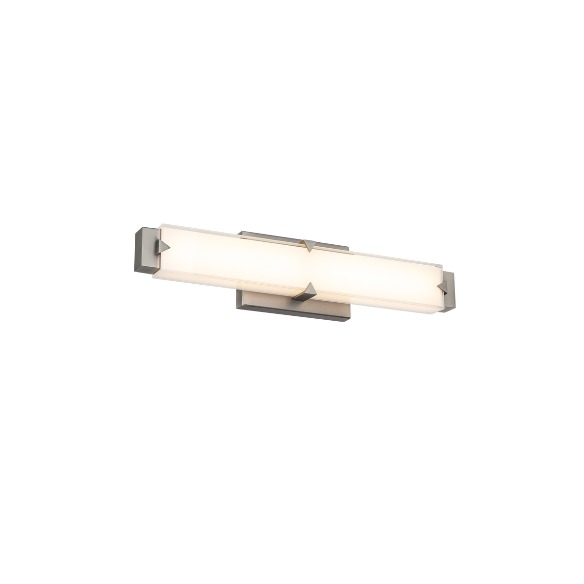 Carlisle Sconce 20in Brushed Nickel Angle 4