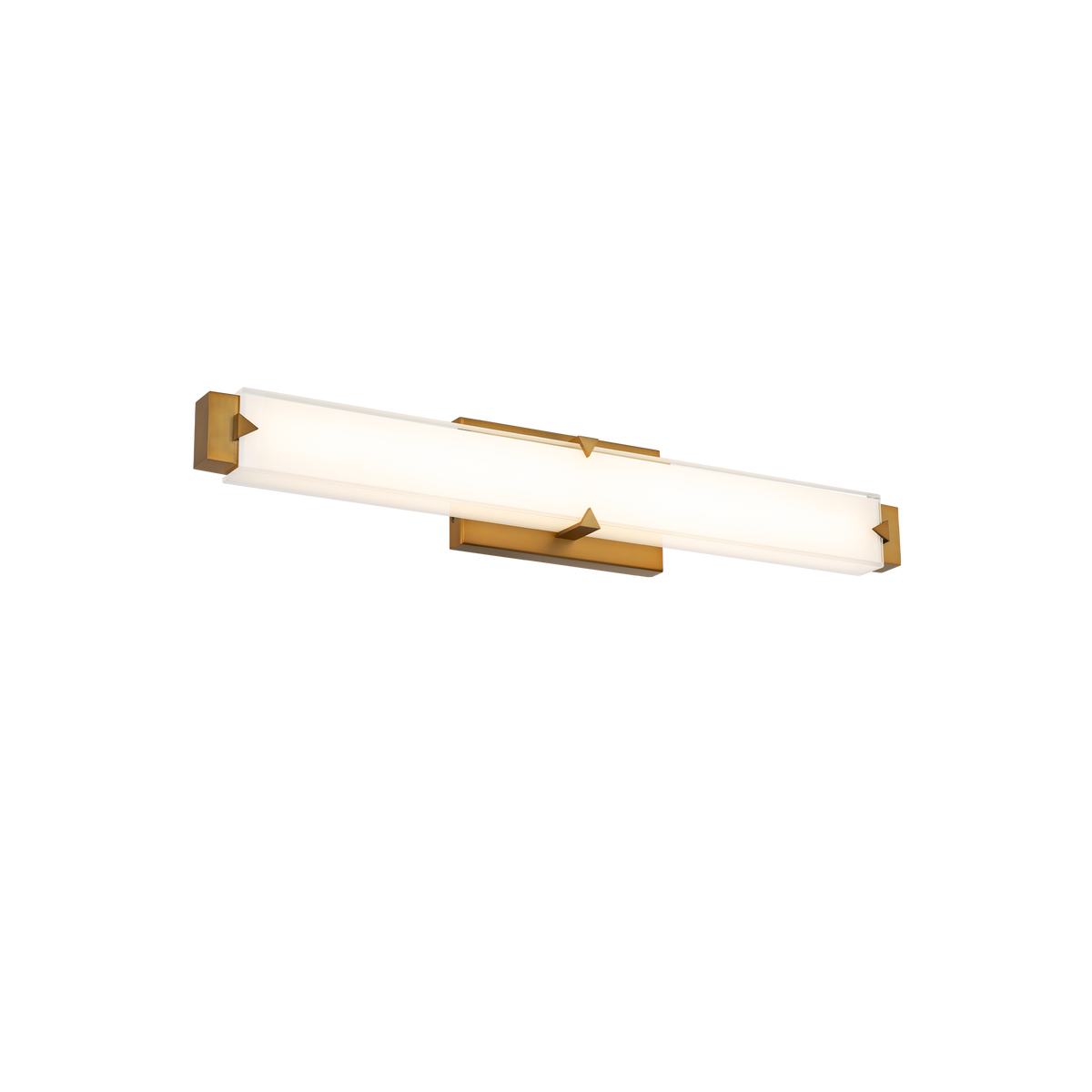 Carlisle Sconce 27in Aged Brass Angle 6