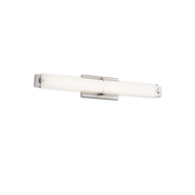 Carlisle Sconce 27in Brushed Nickel Angle 8