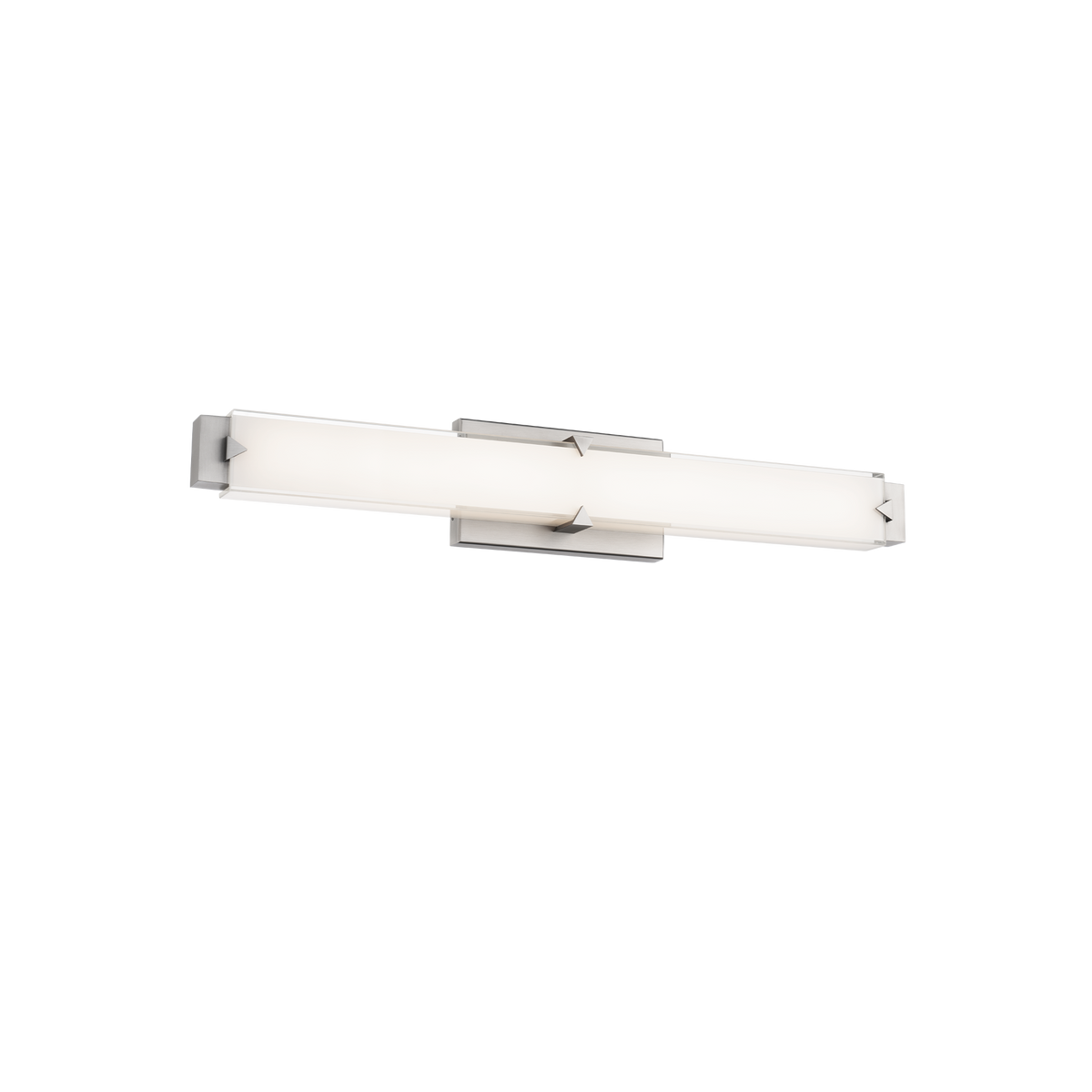 Carlisle Sconce 27in Brushed Nickel Angle 8