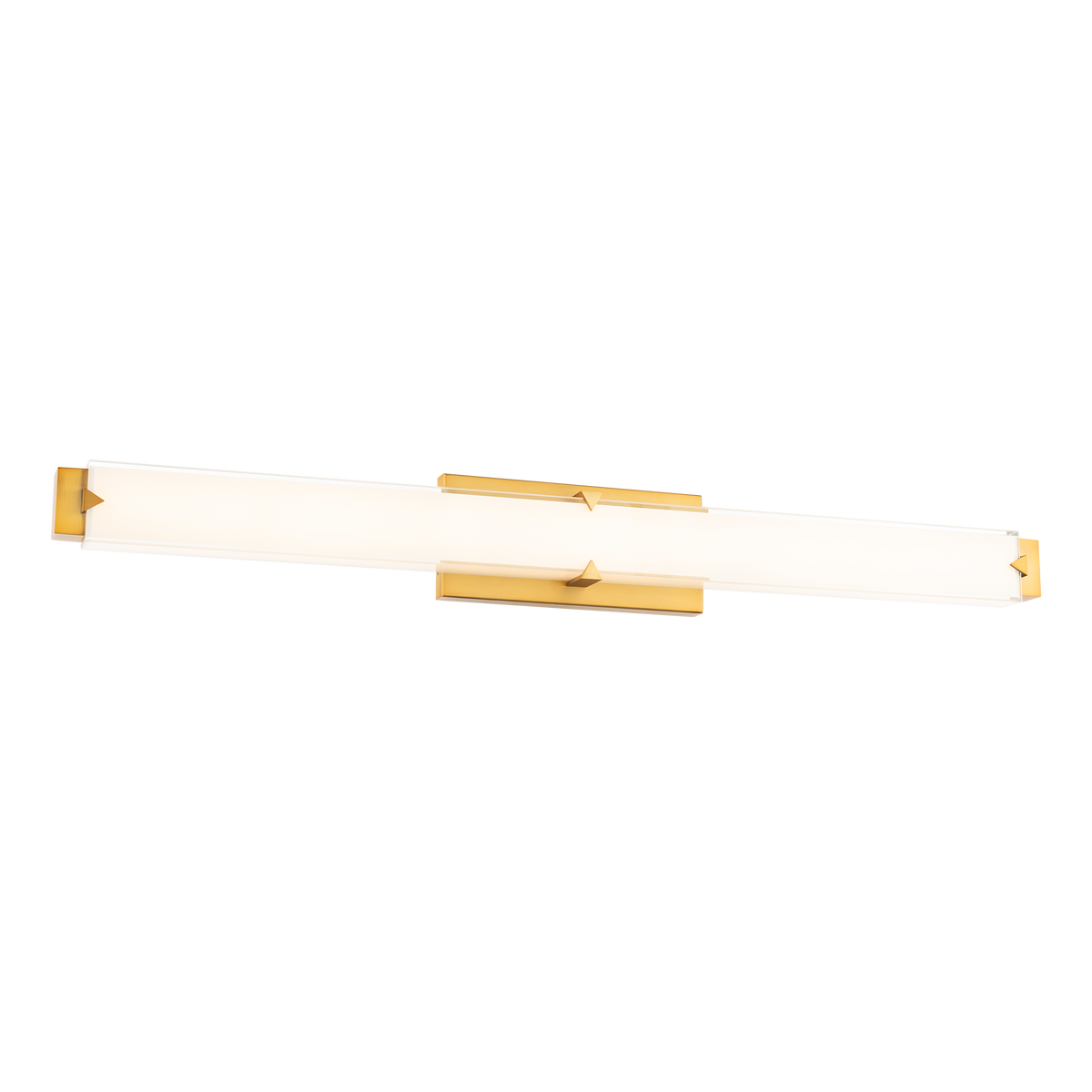 Carlisle Bath Sconce Aged Brass Angle 2