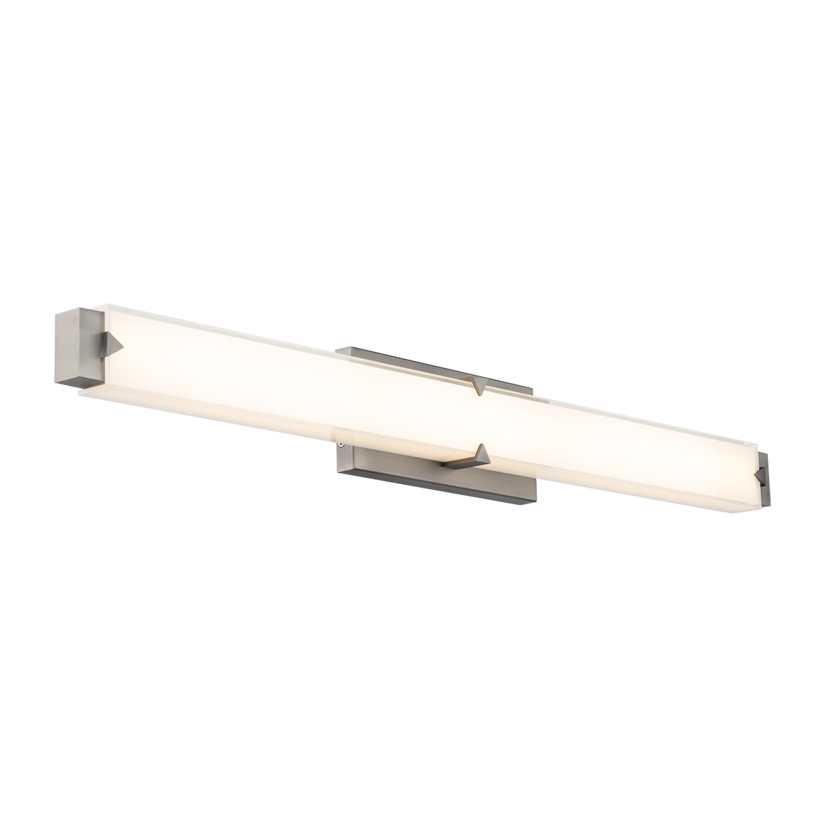 Carlisle Bath Sconce Brushed Nickel Angle 2