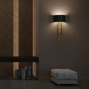 Sartre Leather Sconce