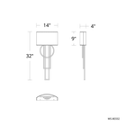 Sartre Leather Sconce