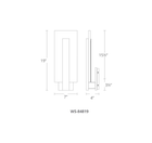 Stem Wall Sconce