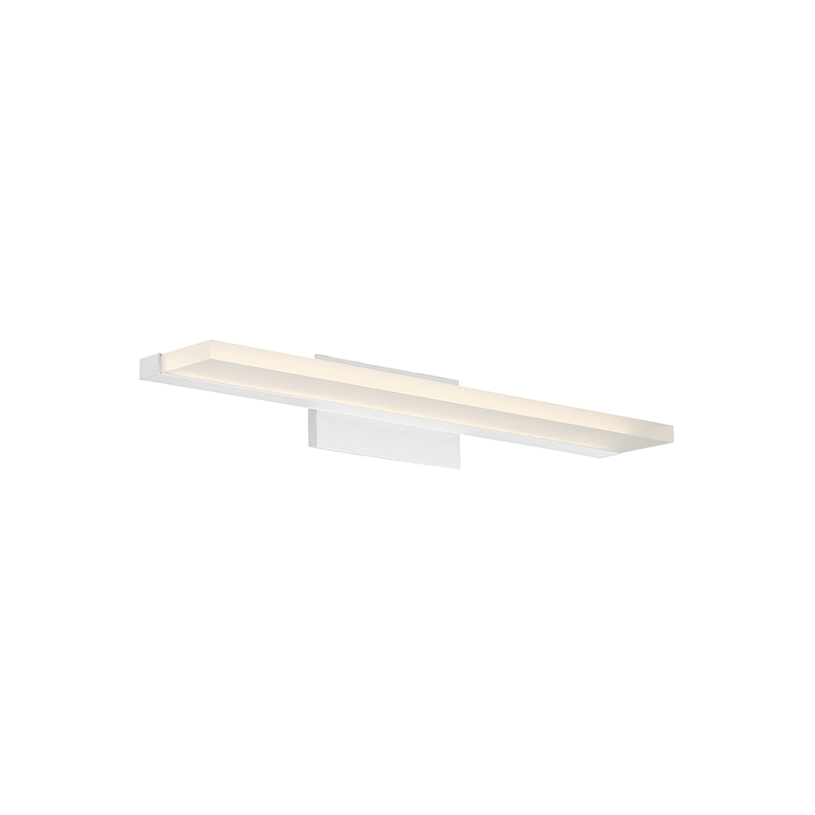 Level 18in Sconce White