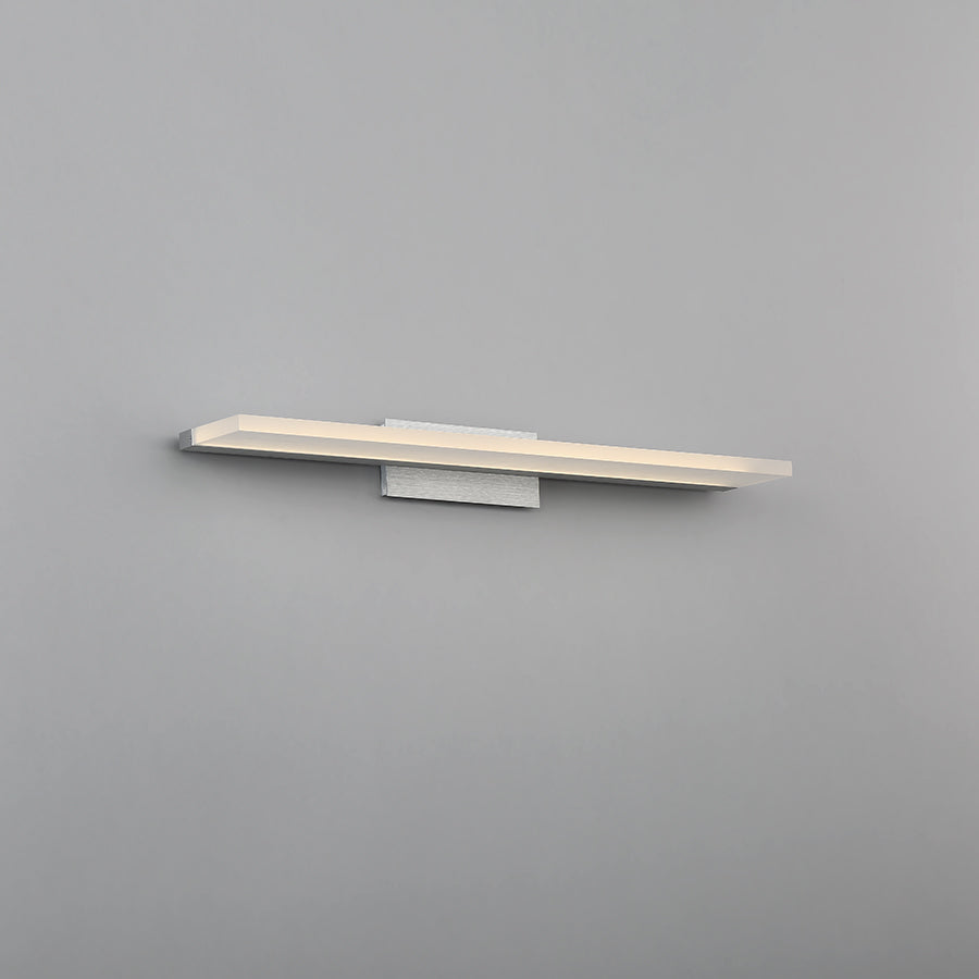 Level 24in Sconce Brushed Aluminum
