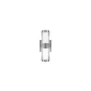 Hourglass 10in Sconce Brushed Nickel