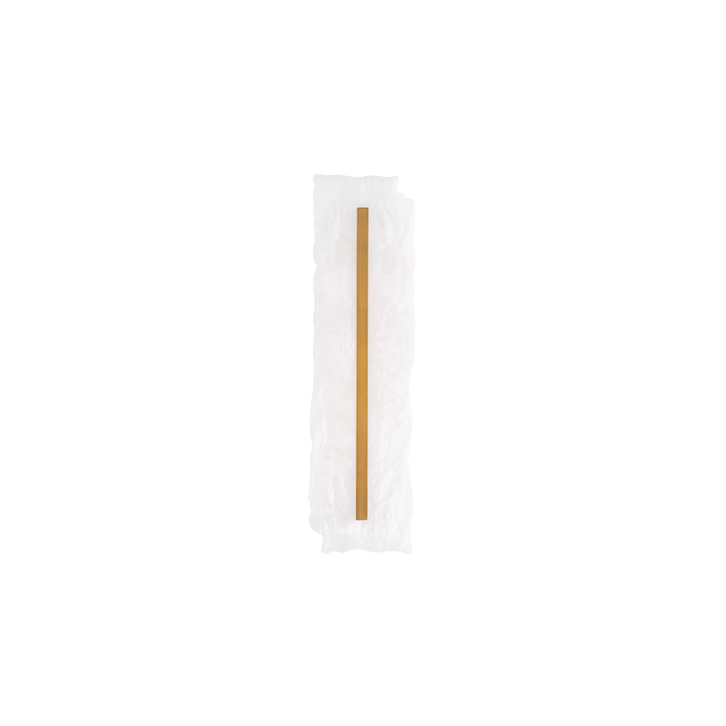 Taffeta Raw Edge Indoor Sconce