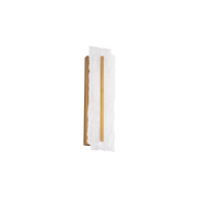 Taffeta Raw Edge Indoor Sconce