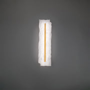 Taffeta Raw Edge Indoor Sconce