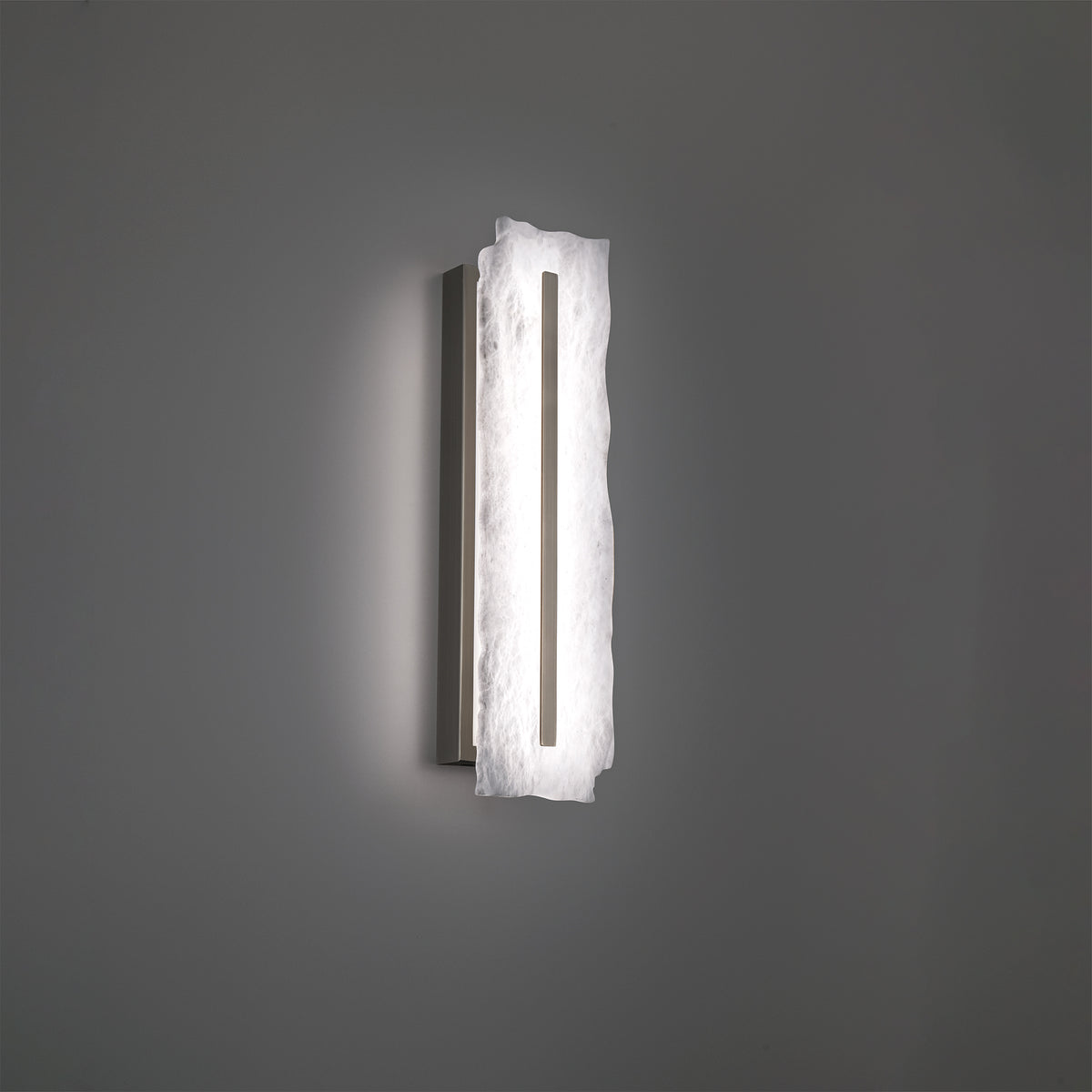 Taffeta Raw Edge Indoor Sconce