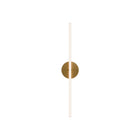 Lanky 27in Wall Sconce Aged Brass