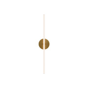 Lanky 27in Wall Sconce Aged Brass