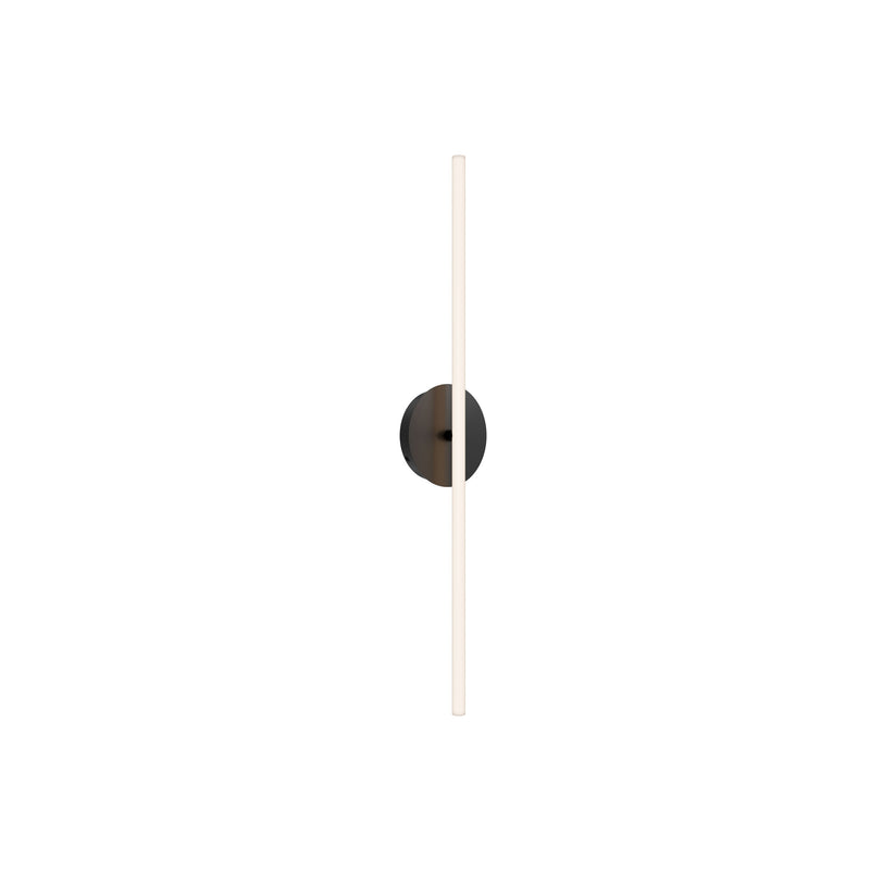 Lanky 27in Wall Sconce Black