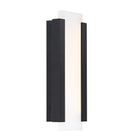 Fiction 14in Outdoor Sconce Black