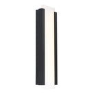 Fiction 20in Outdoor Sconce Black