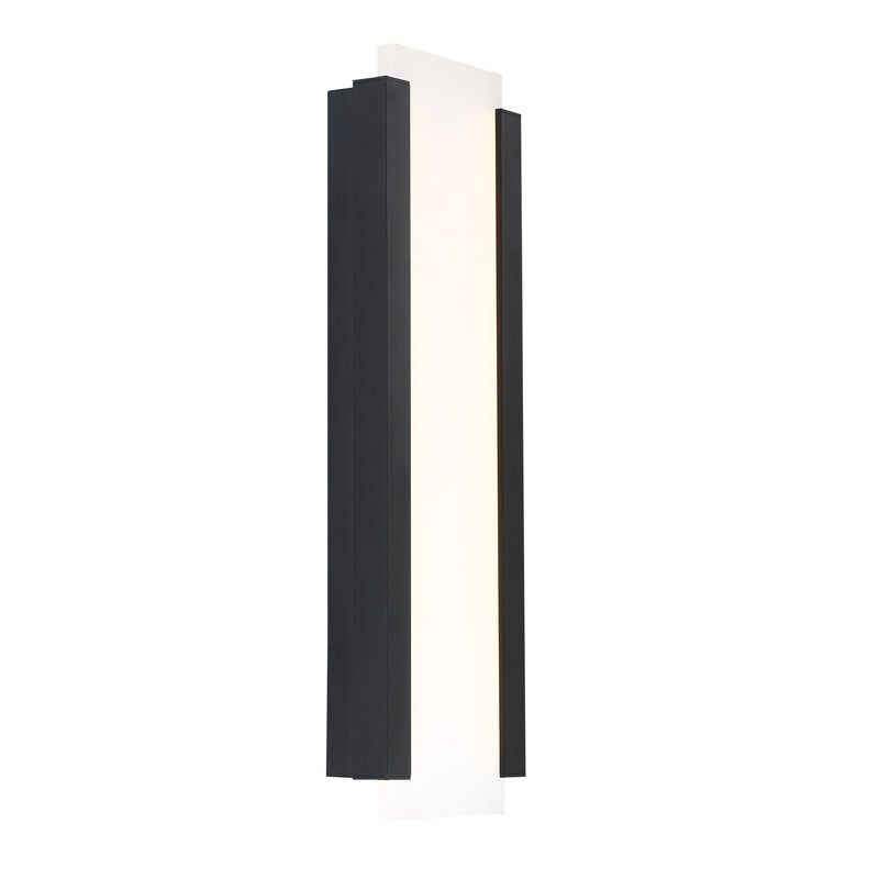 Fiction 20in Outdoor Sconce Black