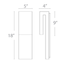Double Down Outdoor Sconce