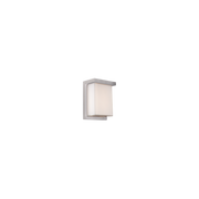 Ledge In/Outdoor Sconce 8IN - Brushed Aluminum