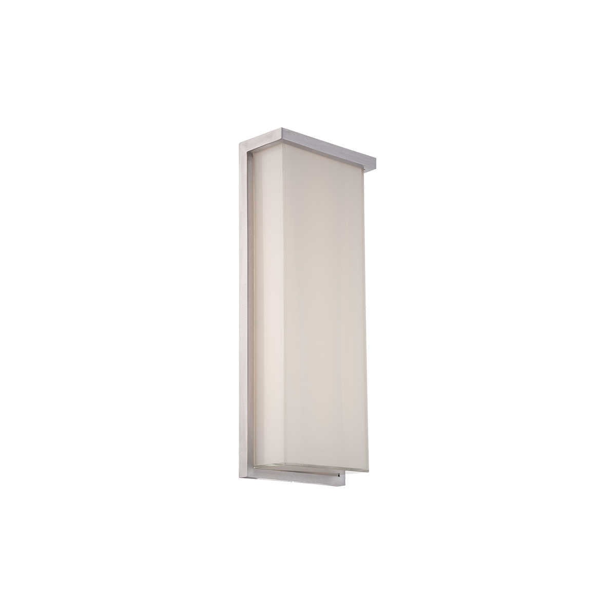 Ledge In/Outdoor Sconce 20IN - Brushed Aluminum