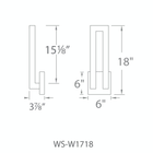 Forq In/Outdoor Sconce