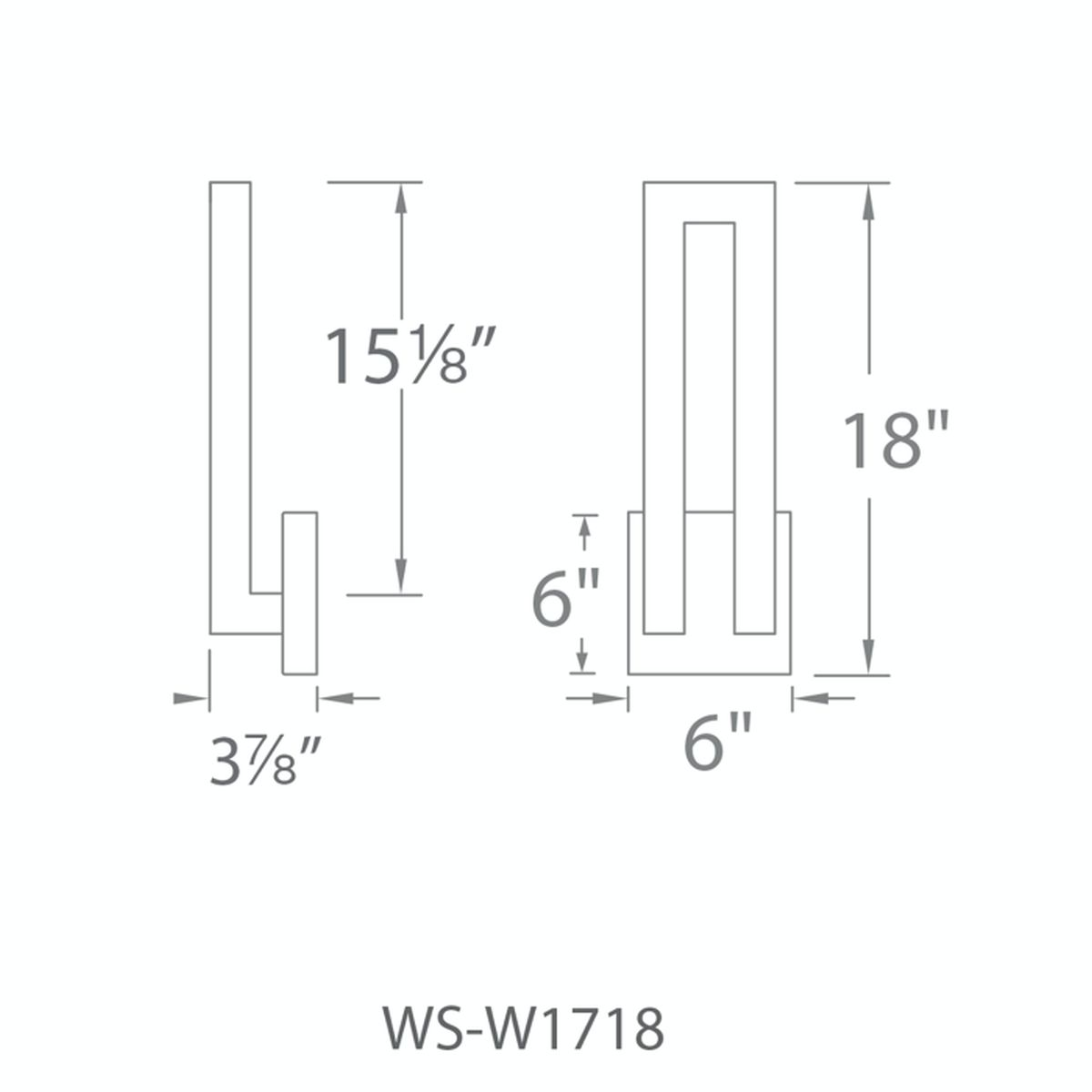 Forq In/Outdoor Sconce 277V