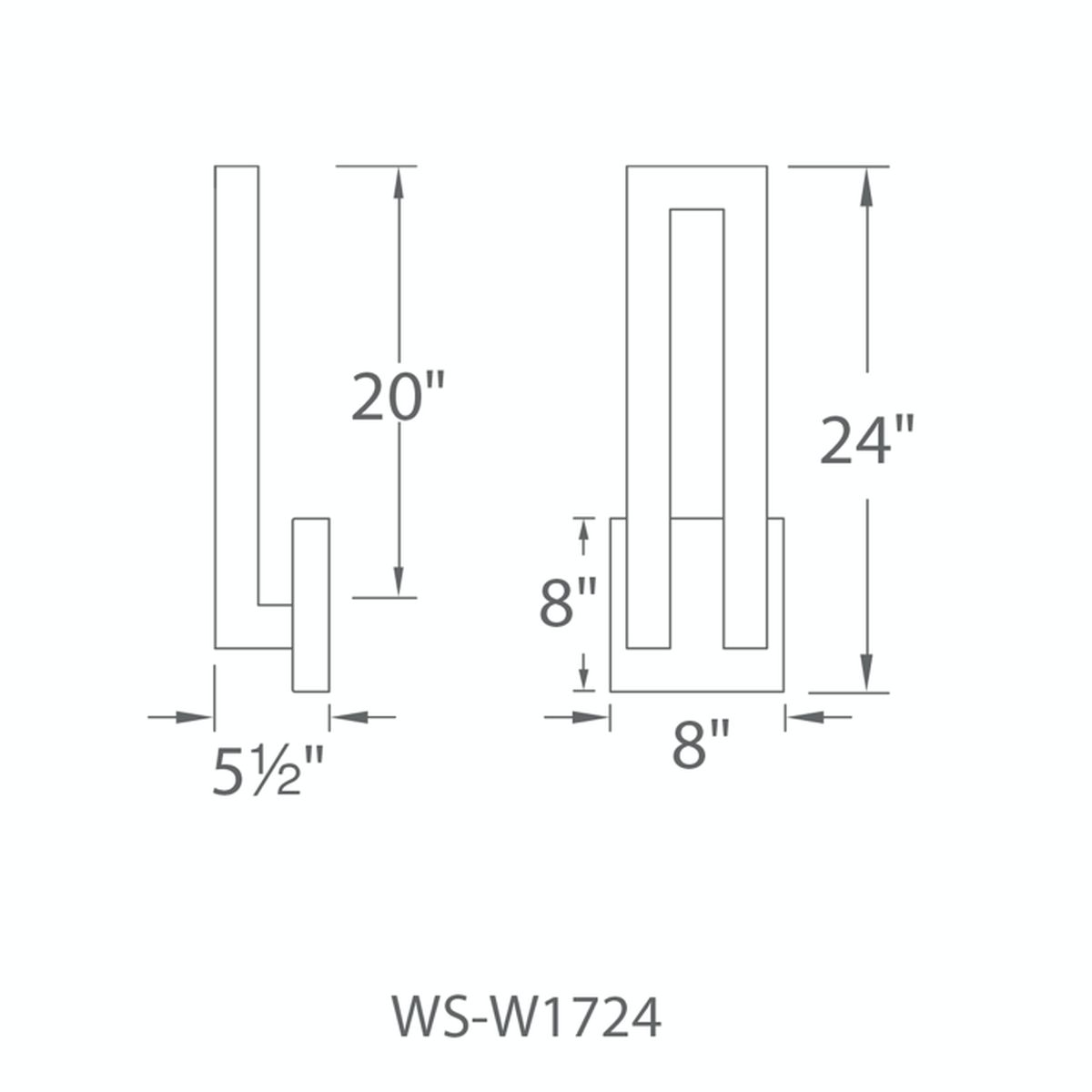 Forq In/Outdoor Sconce 277V