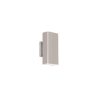 Edgey 10in Outdoor Sconce Brushed Aluminum