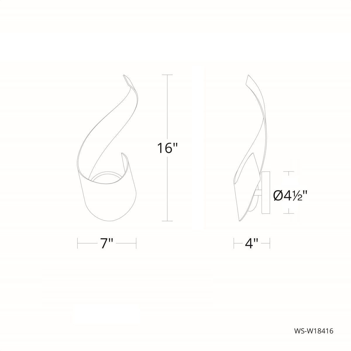 Flamme Outdoor Sconce