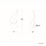 Flamme Outdoor Sconce
