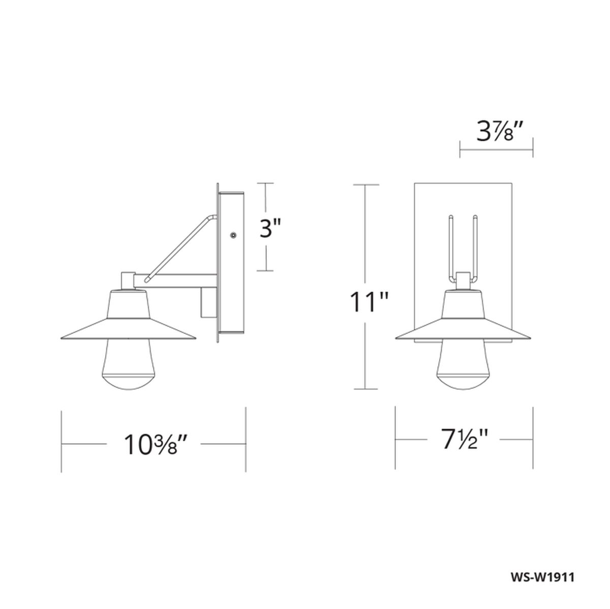 Suspense Outdoor Sconce