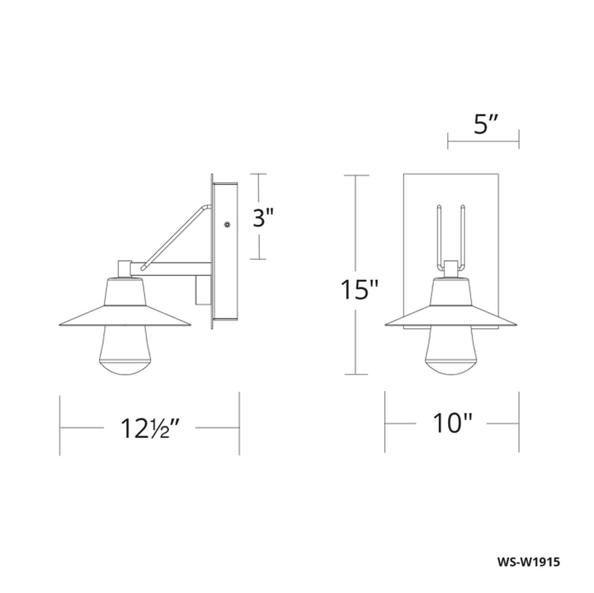 Suspense Outdoor Sconce