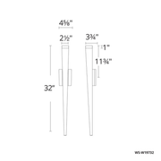 Staff Outdoor Sconce