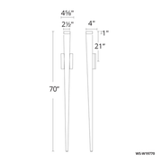 Staff Outdoor Sconce