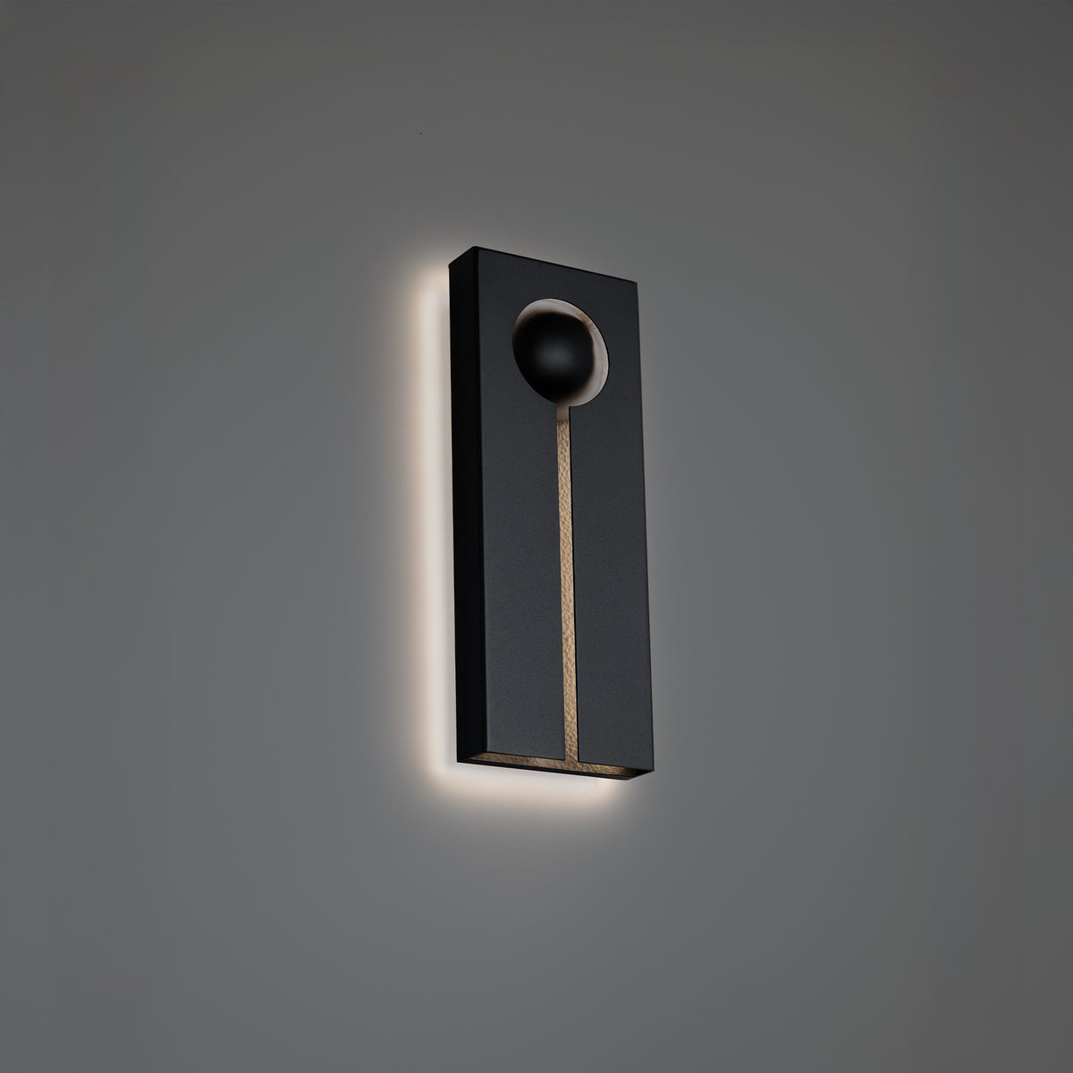 Keyhole Outdoor Sconce 16in