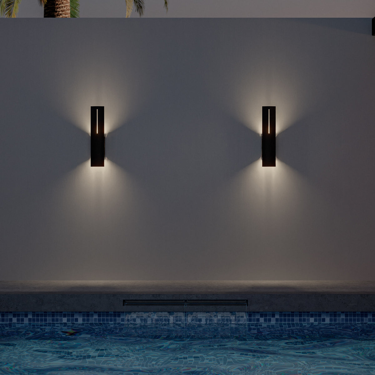 Aegis Outdoor Sconce - Black