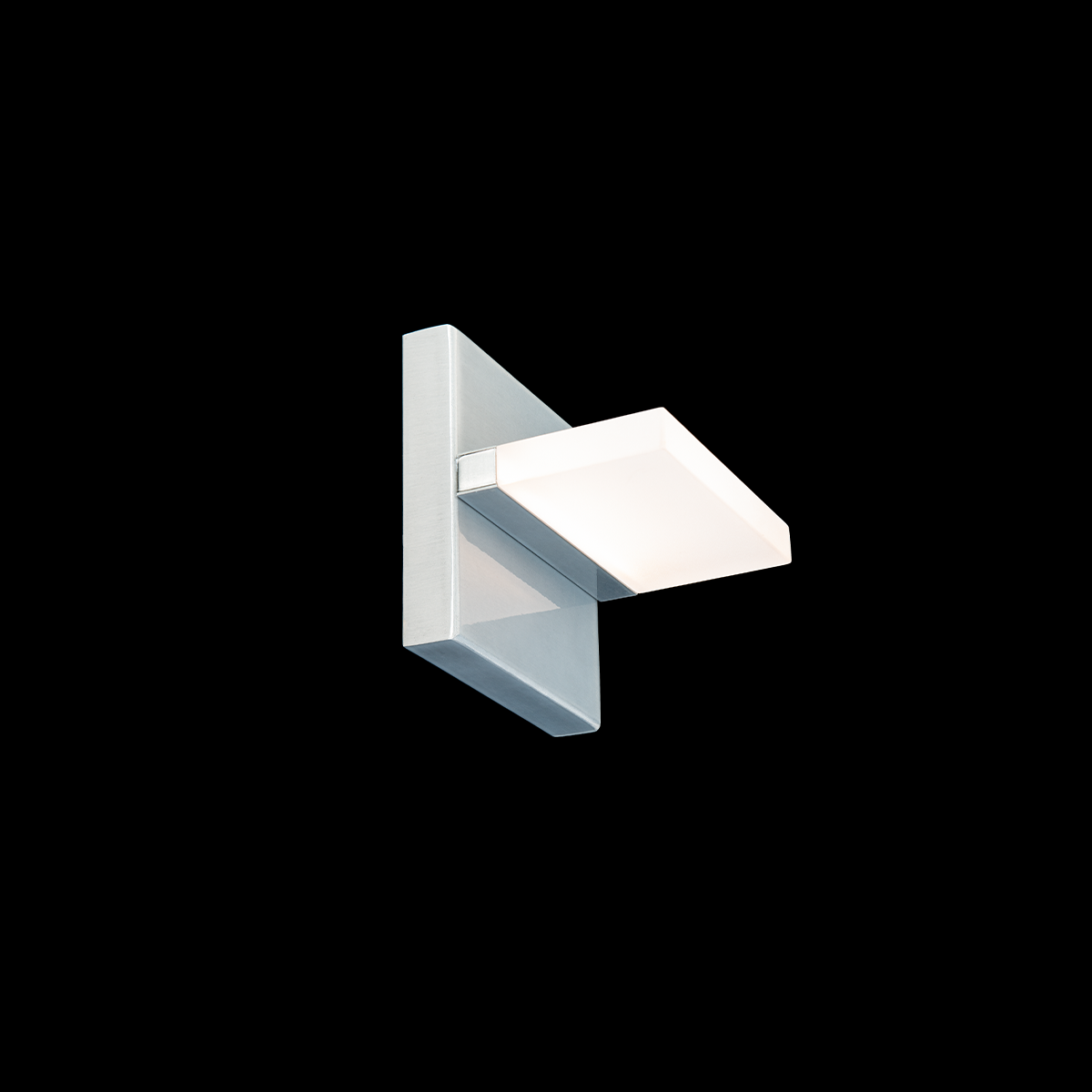 Oslo Outdoor Wall Sconce Brushed Aluminum