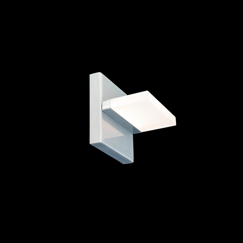Oslo Outdoor Wall Sconce Brushed Aluminum