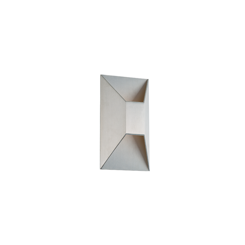 Maglev 10in Outdoor Sconce - Brushed Aluminum