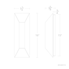 Maglev 16in line drawing